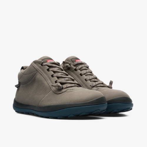 Camper Peu Pista Ankle Boots Grey - Womens Singapore ONPRMU-095